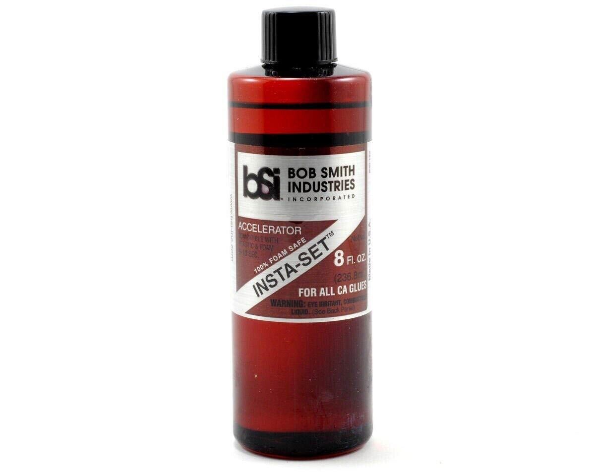 Bob Smith Industries Insta-set Super Glue Accelerator Refill 8oz