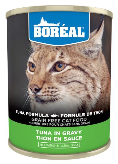 Boreal Red Tuna With Gravy Wet Cat Food Can - 355g