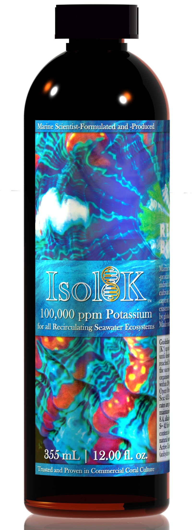 Captiv8 Aquaculture Reef BluePrint Isol8:K - Potassium - 355 ml