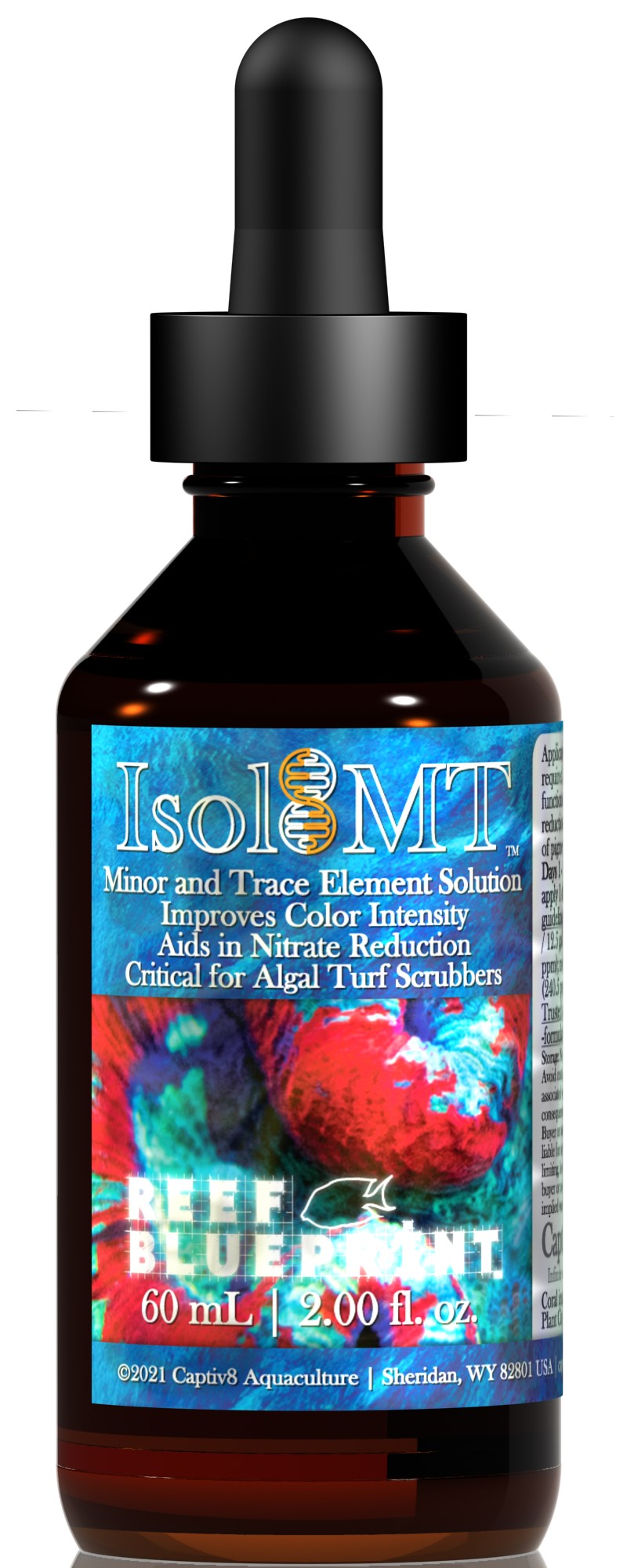 Captiv8 Aquaculture Reef BluePrint Isol8:MT - Multi Trace Elements - 60 ml