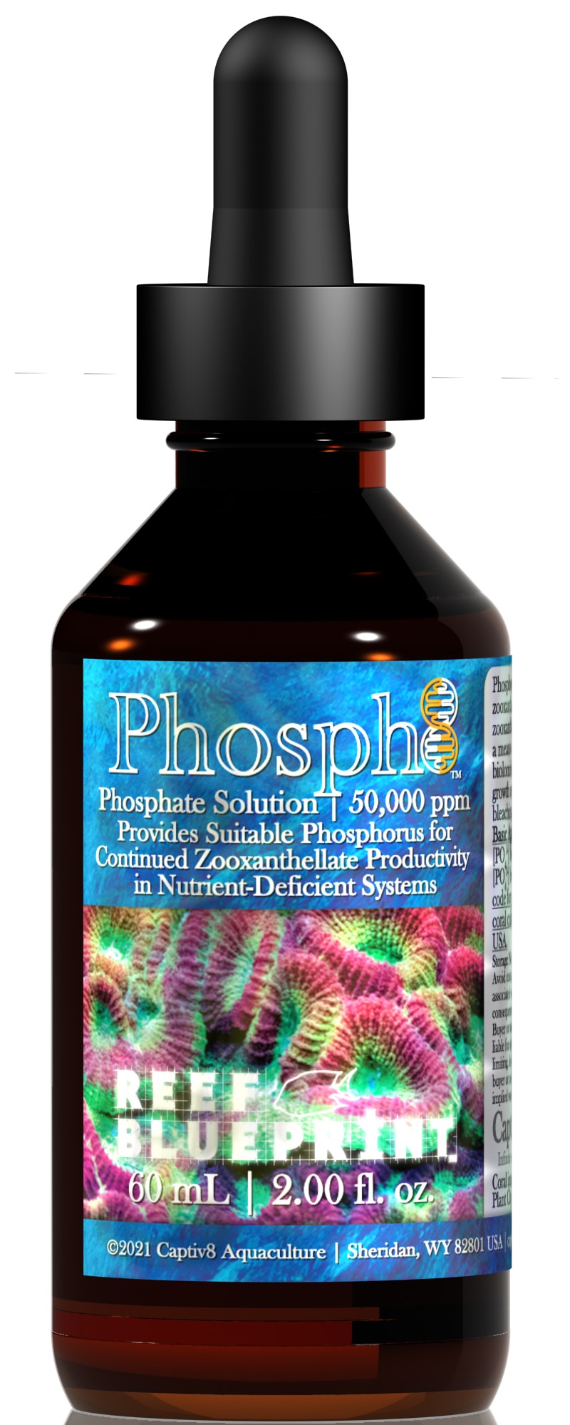 Captiv8 Aquaculture Reef BluePrint Phosph8 - Phosphate -  60 ml