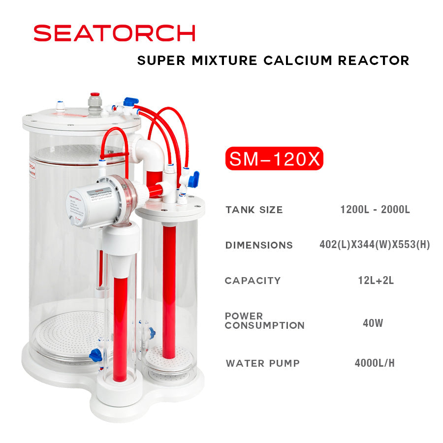 SeaTorch SM-120X Gen 2 Calcium Reactor - product view