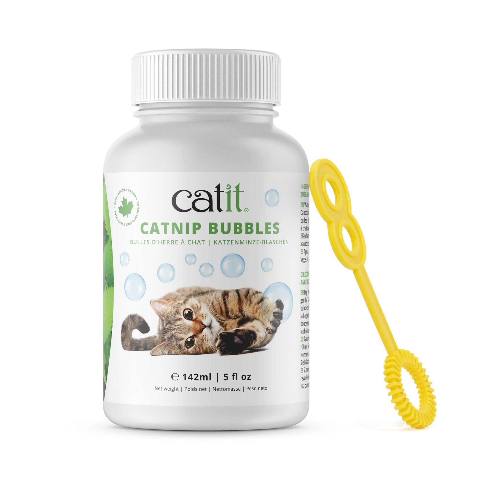 Catit Catnip Bubbles - 142ml - The Pet Source