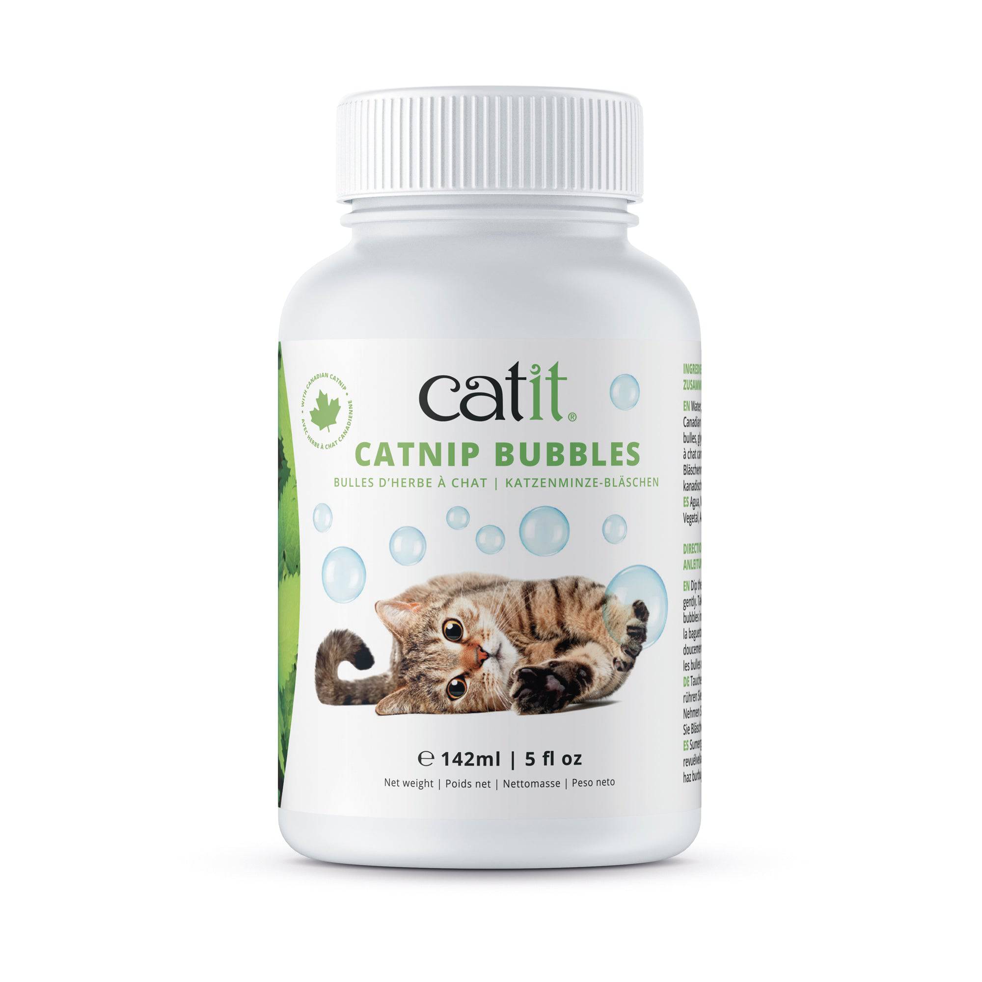 Catit Catnip Bubbles - 142ml - The Pet Source