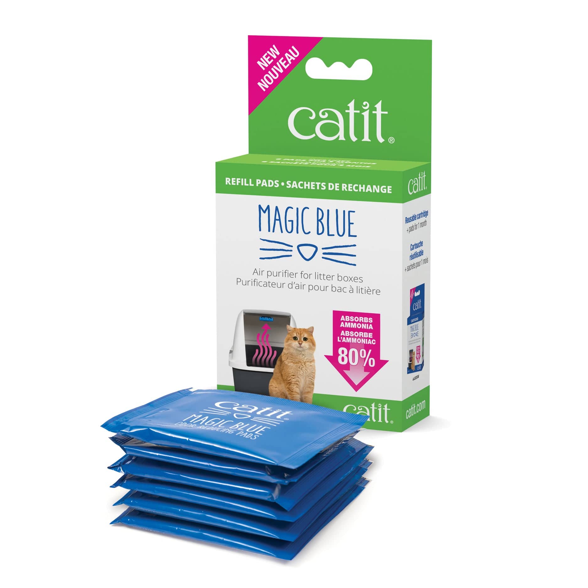 Catit Magic Blue Refill Filter Pads - The Pet Source