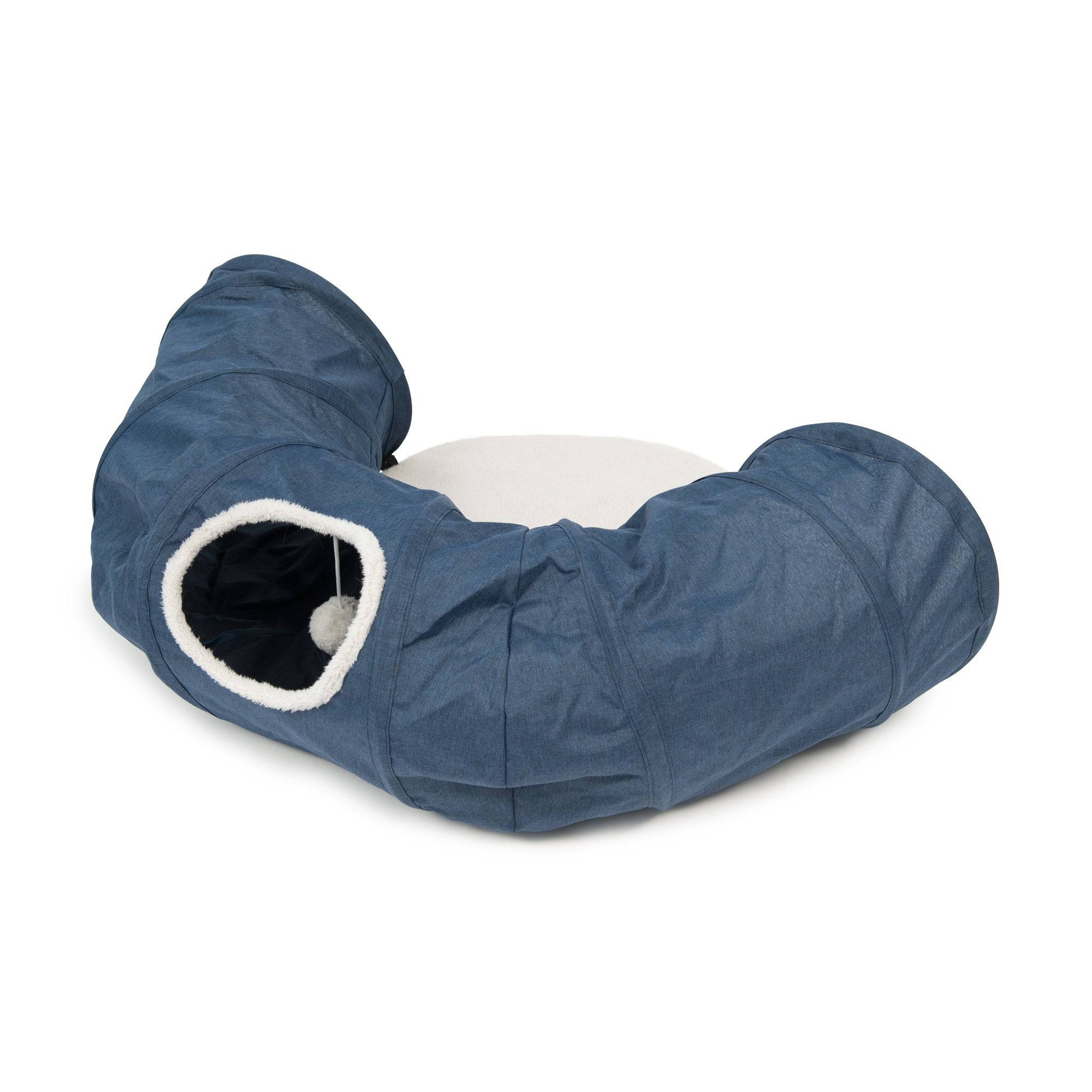 Catit Vesper Tunnel - Blue - 68 x 97 x 28 cm (26.77 x 38.18 x 11 in) - The Pet Source