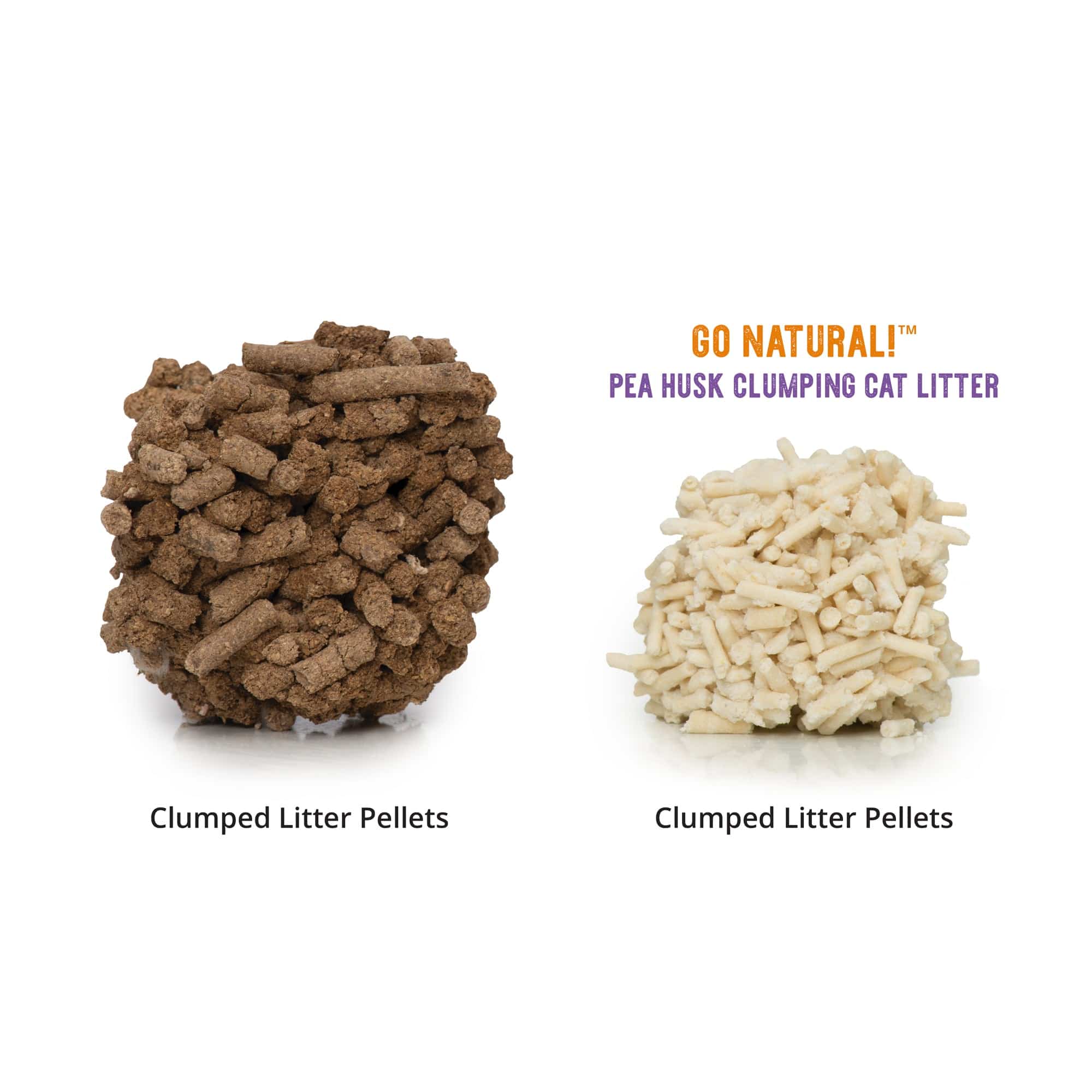 Catit Go Natural! Pea Husk Clumping Cat Litter - Vanilla - 12.3lb - The Pet Source