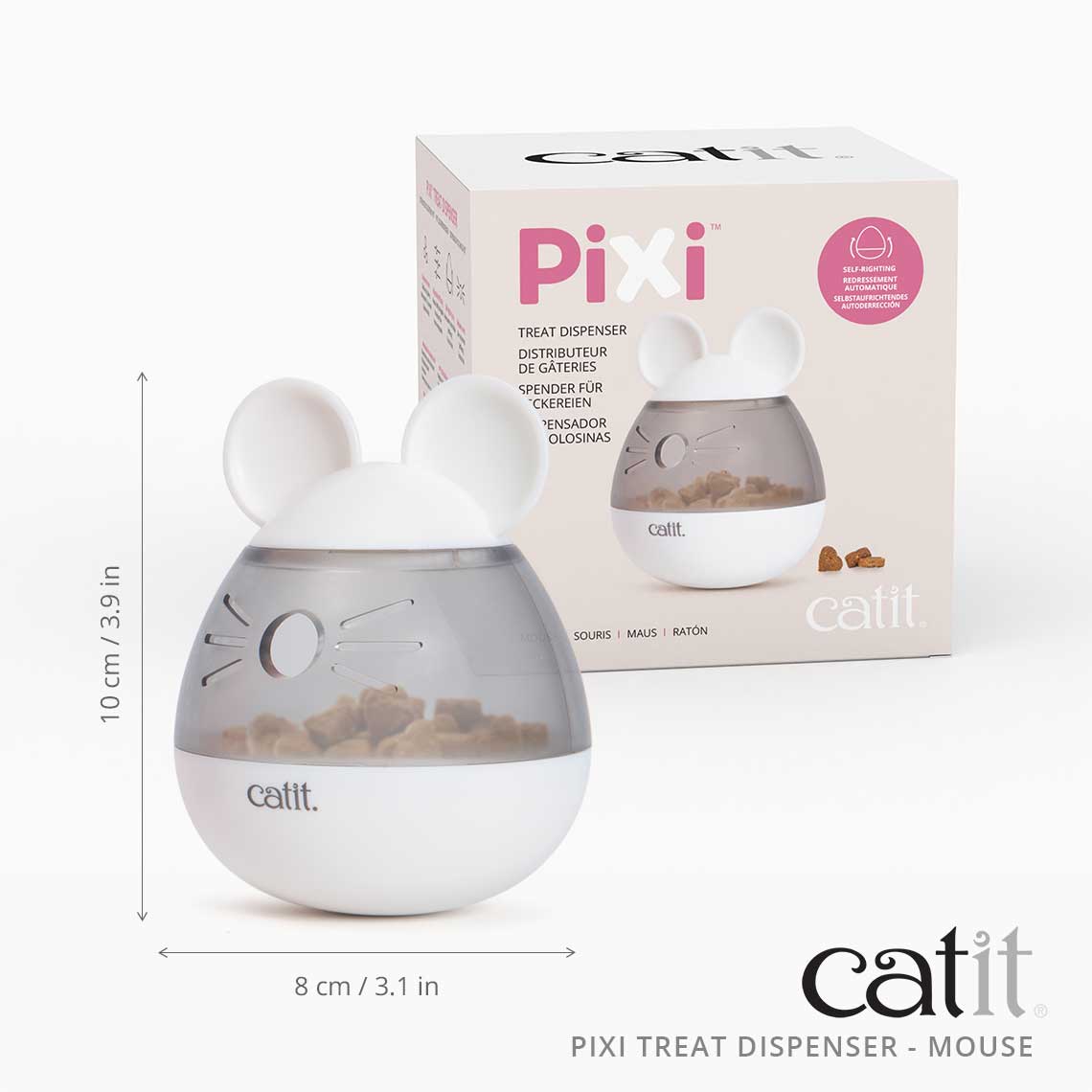 Catit PIXI Treat Dispenser - Mouse - The Pet Source