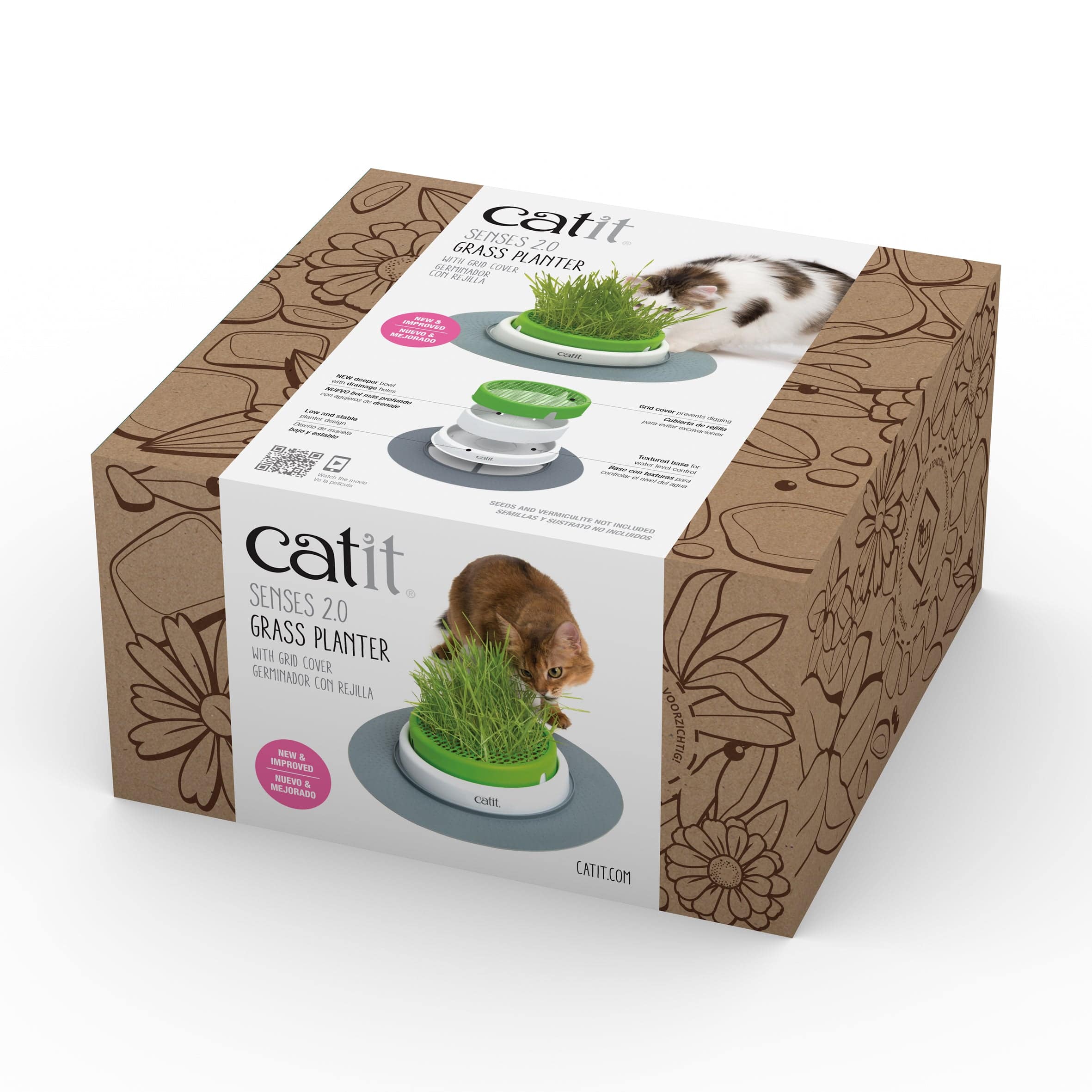 Catit Senses 2.0 Grass Planter - The Pet Source