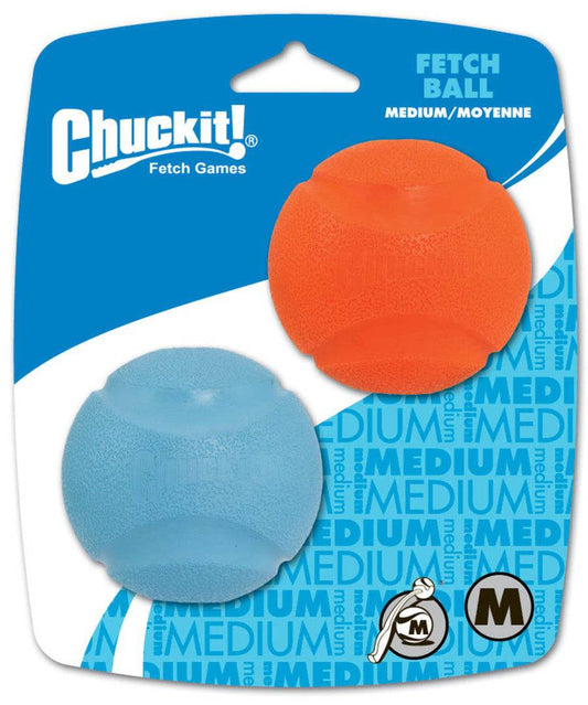 Chuckit! Fetch Ball Dog Toy - Assorted Color - Medium - 2 pack - The Pet Source