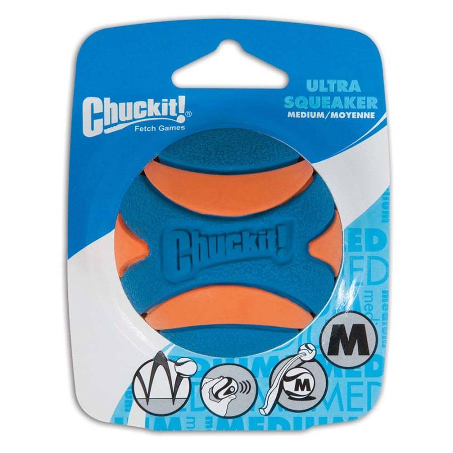 Chuckit! Ultra Squeaker Ball - Medium - The Pet Source
