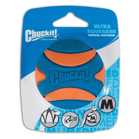 Chuckit! Ultra Squeaker Ball - Medium - The Pet Source