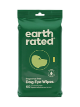 earth rated Eye Wipes - 60 ct - The Pet Source
