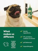 earth rated Short Coat 3-in-1 Dog Shampoo - 16oz - The Pet Source