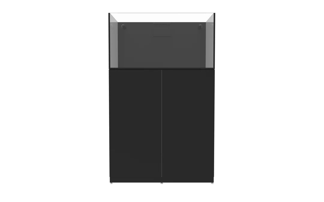 Fiji Cube EXT Rimless Shallow Aquarium 48 Gal Full Package - Black
