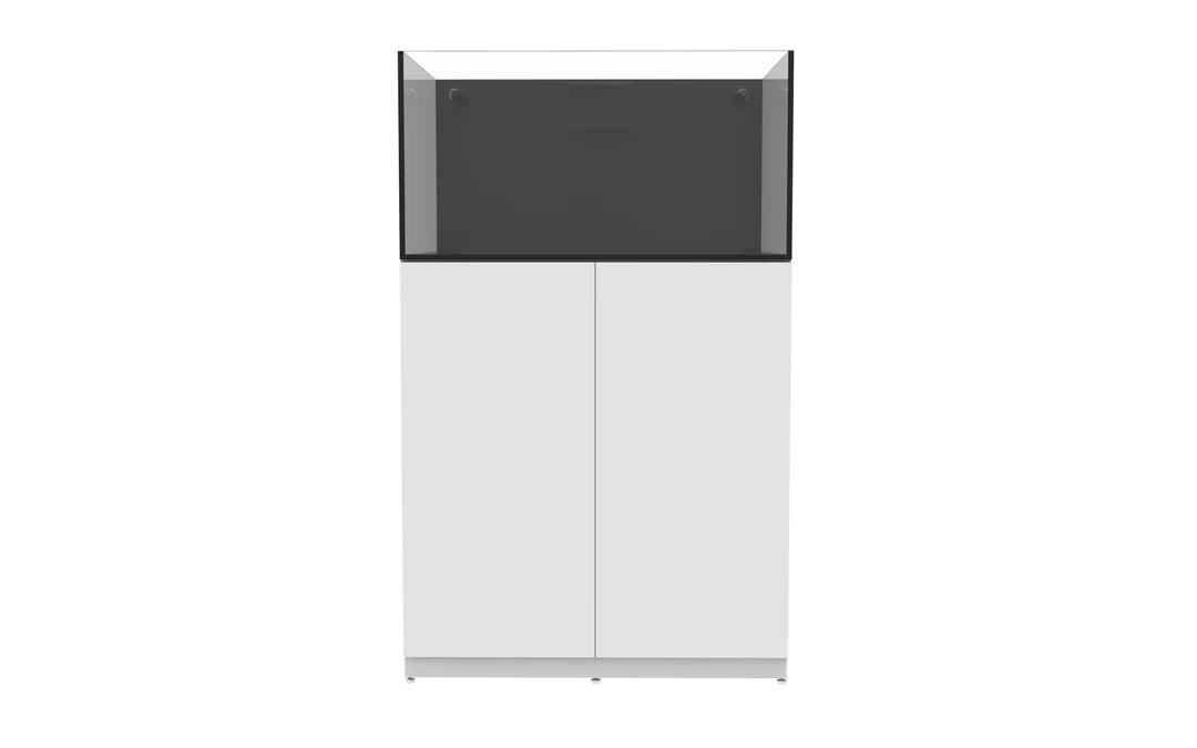 Fiji Cube EXT Rimless Shallow Aquarium 48 Gal Full Package - White
