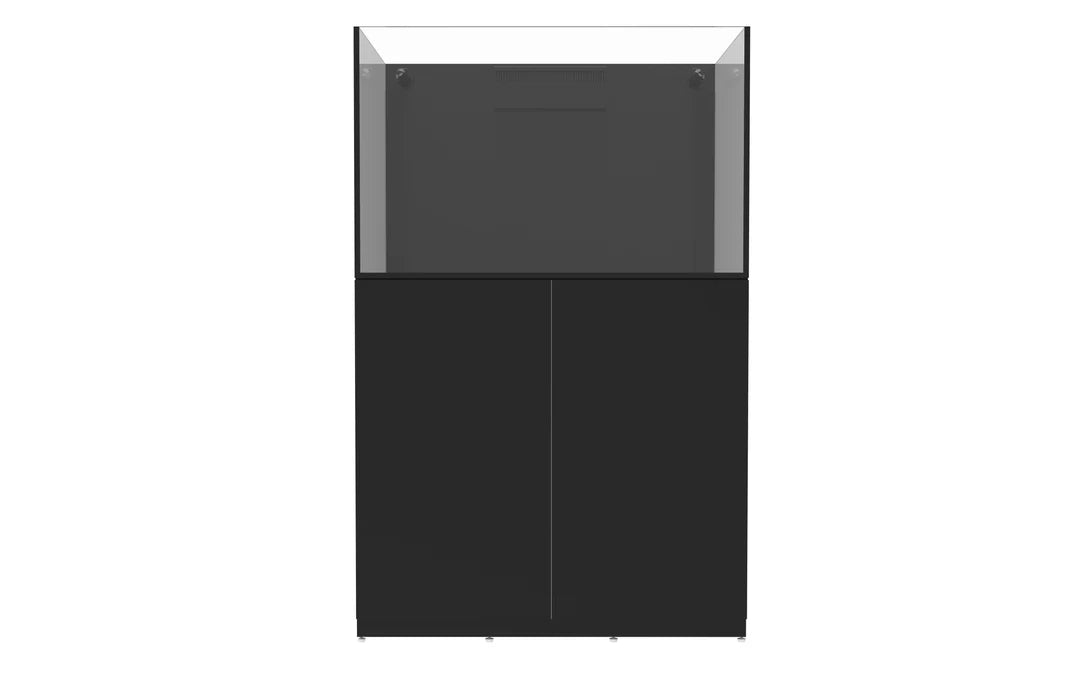 Fiji Cube EXT Rimless Aquarium 81 Gal Full Package - Black