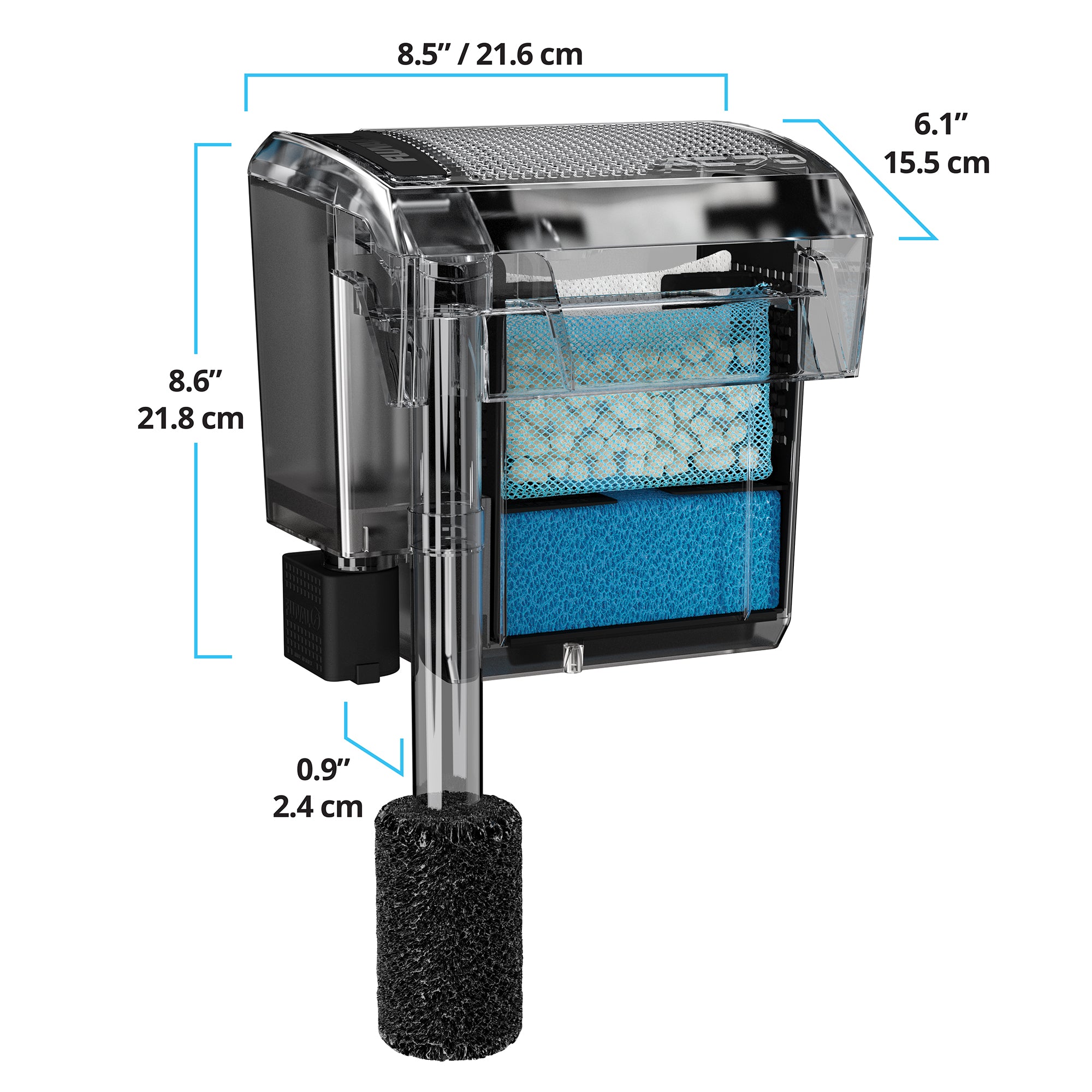 Fluval AquaClear AC70 Power Filter - 40-70 US Gal