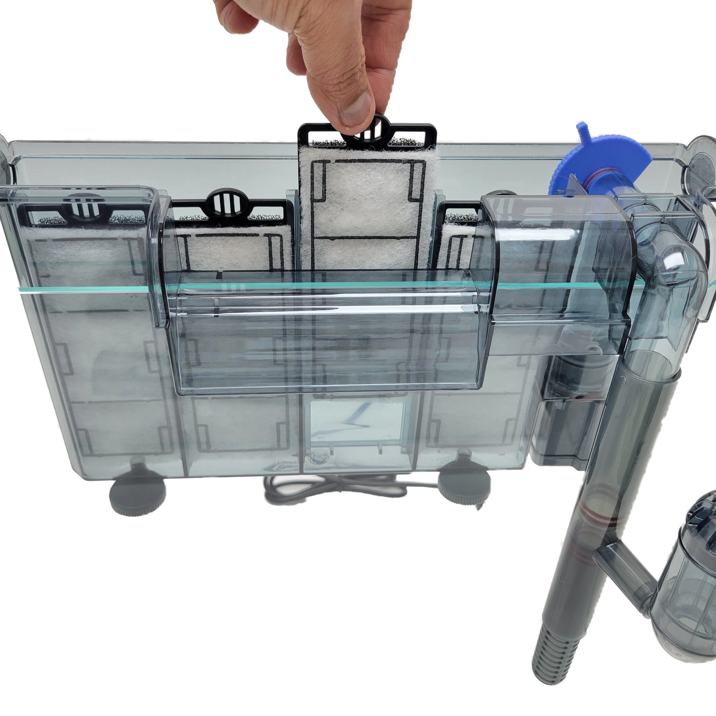 Lifegard Aquatics HOF-40 Slim Design Hang on Filter for aquariums up to 40 gallons