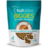Fruitables Biggies Almond Butter & Coconut Dog Treats - 16 oz - The Pet Source