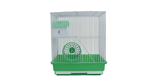 A & E Cages Nibbles Hamster & Gerbil Cage 2 Story - 14" x 11" x 15" - The Pet Source