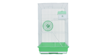 A & E Cages Nibbles Hamster & Gerbil Cage Tall 3 Story - 14" x 11" x 22" - The Pet Source