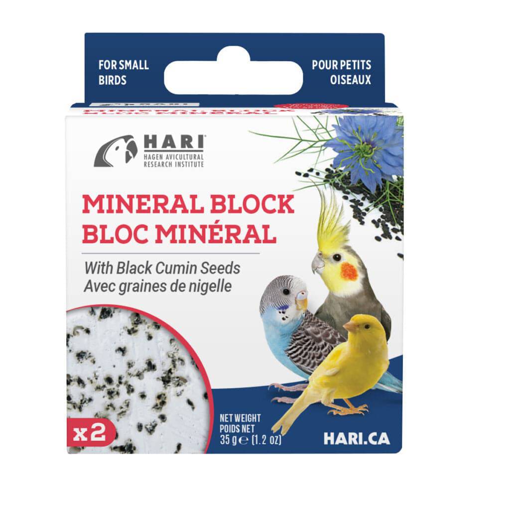 HARI Mineral Block with Black Cumin Seeds - 35g - 2 pack - The Pet Source