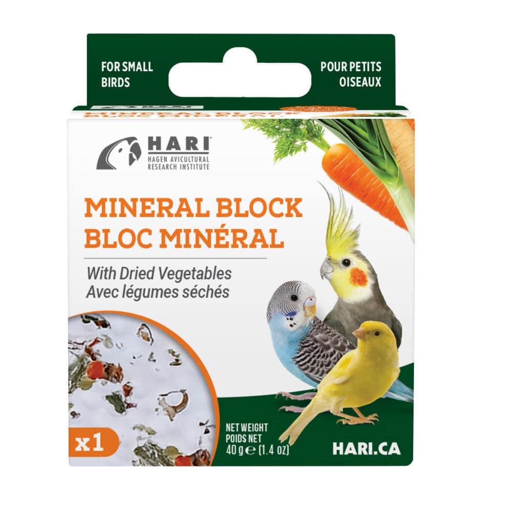 HARI Mineral Block with Dried Vegetables - 40g - 1 pack - The Pet Source