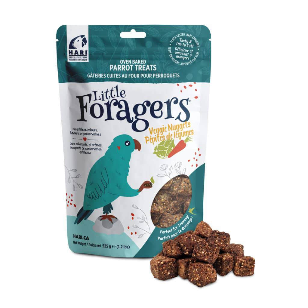 HARI Oven Baked Parrot Treats Veggie Nuggets - 525g - The Pet Source