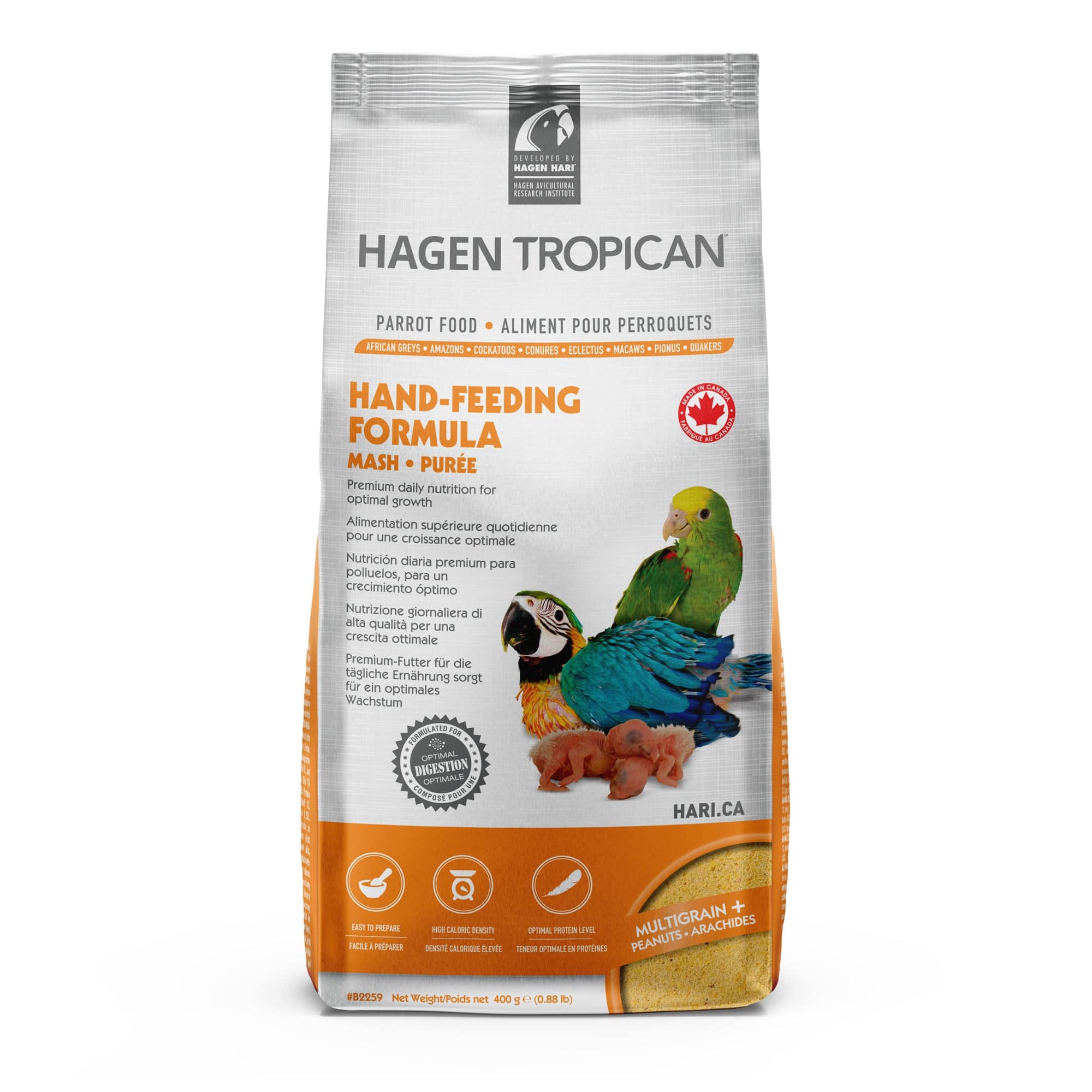 Tropican Hand-Feeding Formula - 400g - The Pet Source