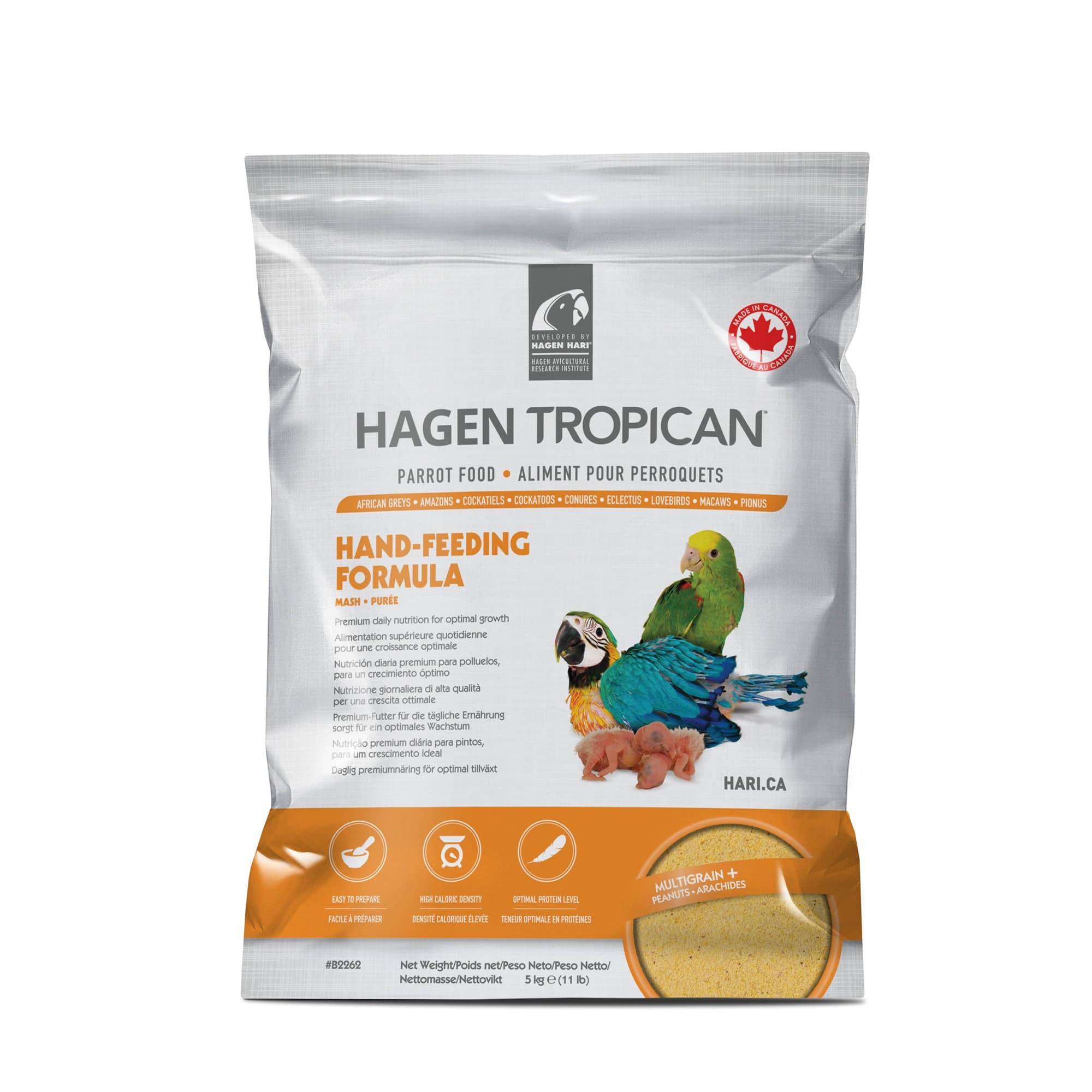 Tropican Hand-Feeding Formula - 5kg - The Pet Source