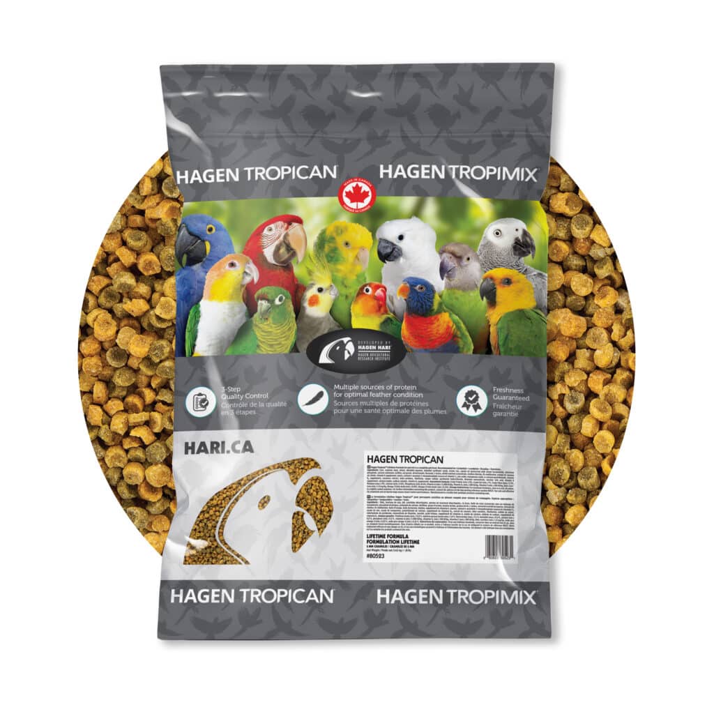 Tropican Lifetime Formula for Parrots Granules 2mm - 8lb - The Pet Source