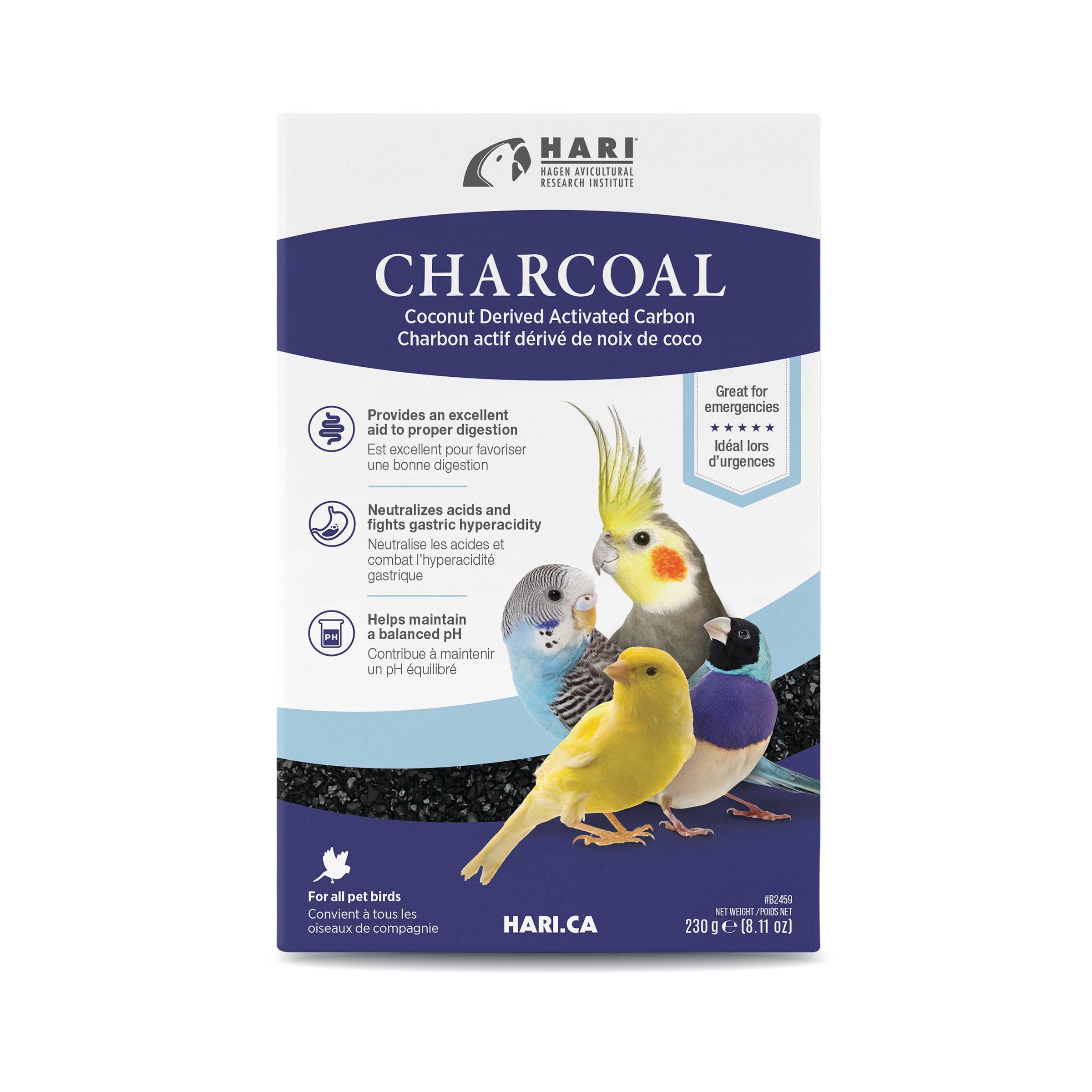 HARI Charcoal Supplement for Birds - 230g - The Pet Source