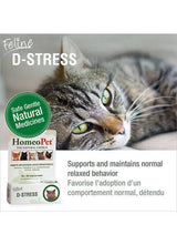 HomeoPet Feline D-Stress - 15ml - The Pet Source