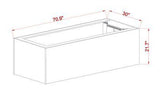 Innovative Marine INT 200 Gallon Peninsula Complete Reef System - Made To Order - White
