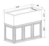 Innovative Marine INT 200 Gallon Peninsula Complete Reef System - Made To Order - White