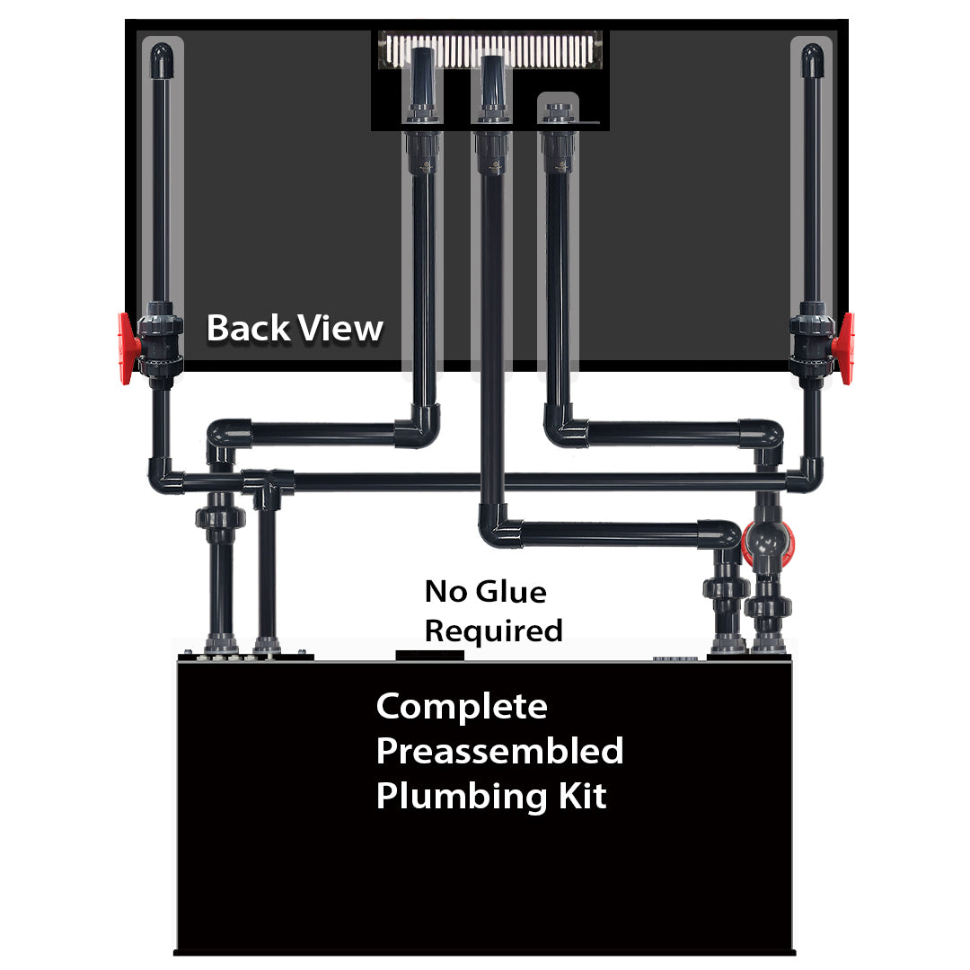 Innovative Marine EXT 240 Gallon Complete Reef System - Made To Order - Black