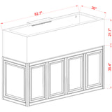 Innovative Marine EXT 240 Gallon Aquarium w/ APS Stand - Made To Order - Black