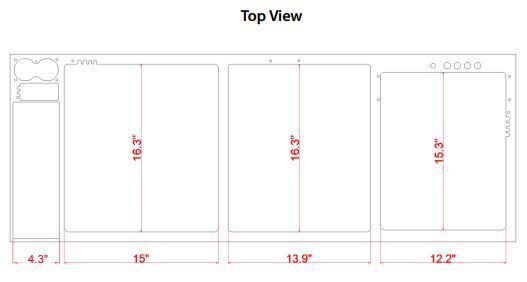 Innovative Marine INT 240 Gallon Complete Reef System - Made To Order - Black