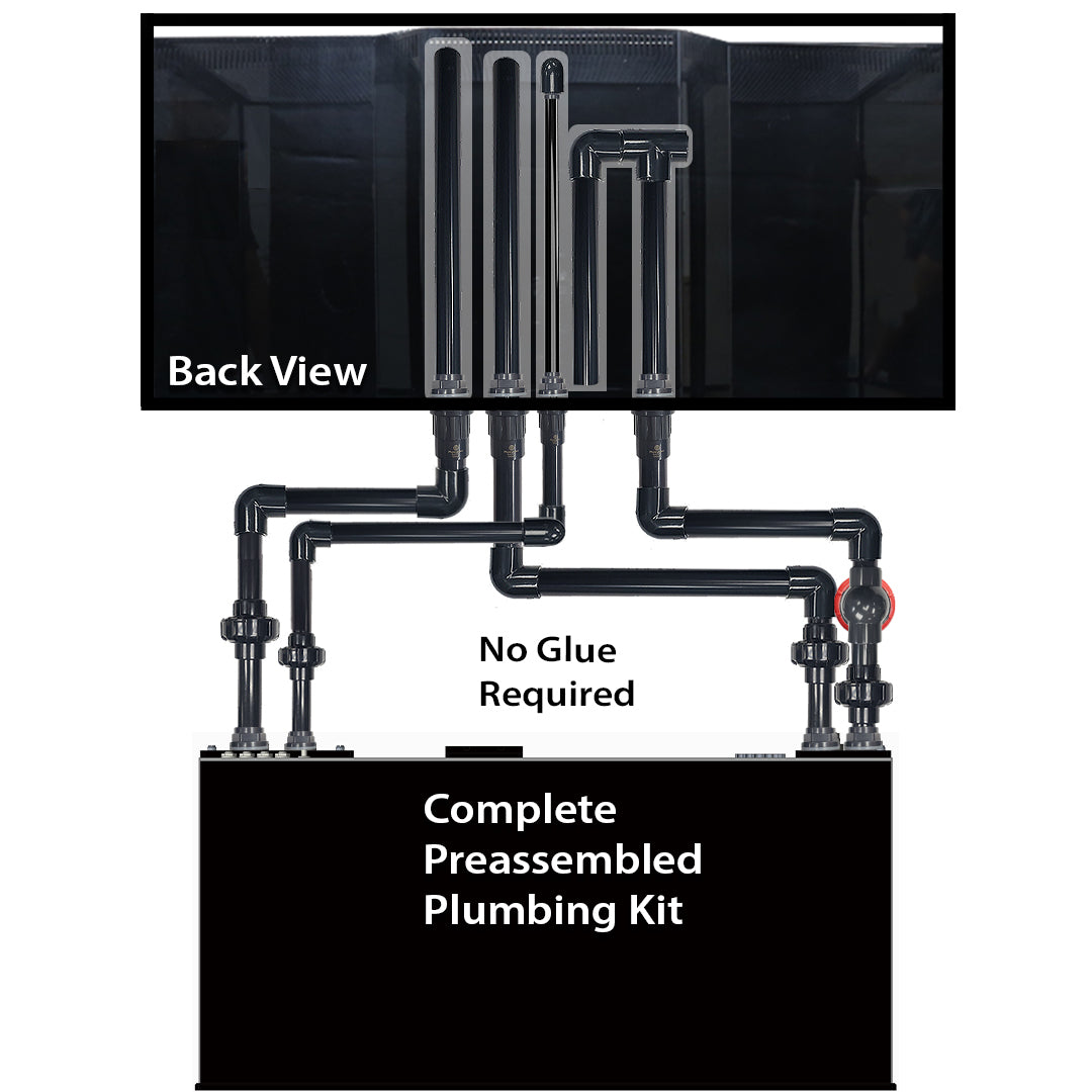 Innovative Marine INT 240 Gallon Complete Reef System - Made To Order - Black