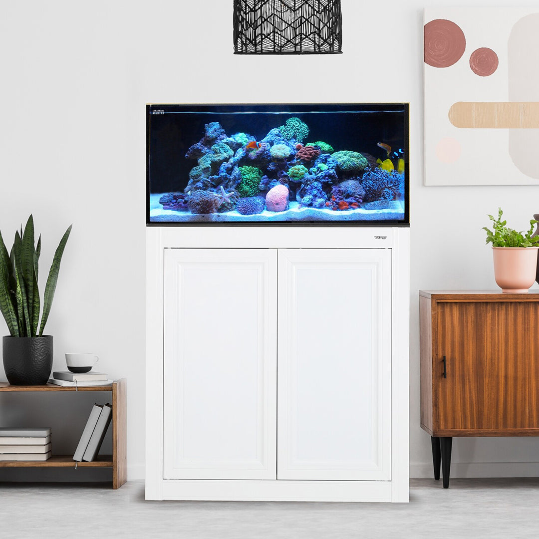 Innovative Marine SR Pro 2 | 60 AIO Aquarium w/ APS Stand - White ...