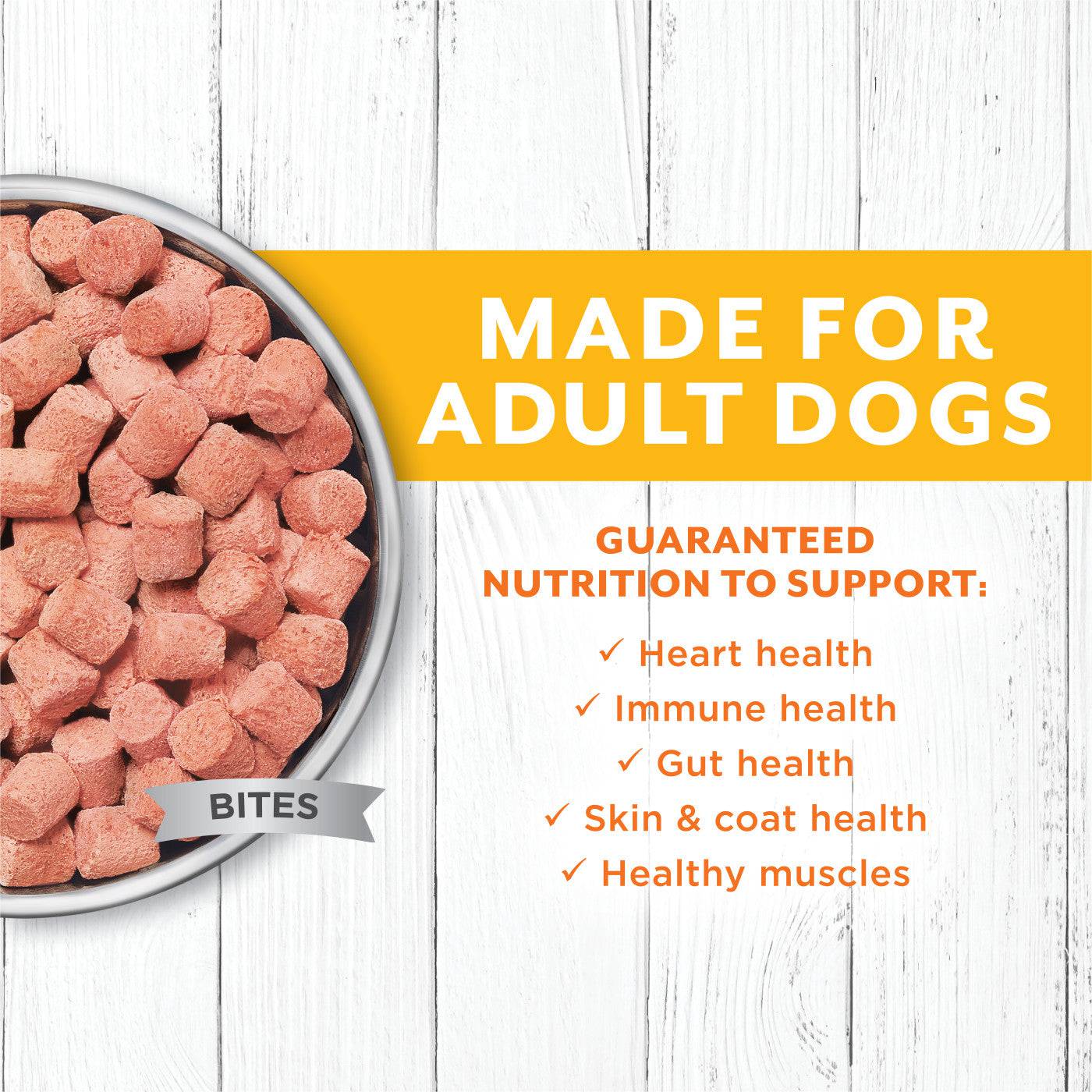 Instinct Raw Longevity Frozen Bites Adult Dog Food Cage-Free Chicken - 4lb - The Pet Source