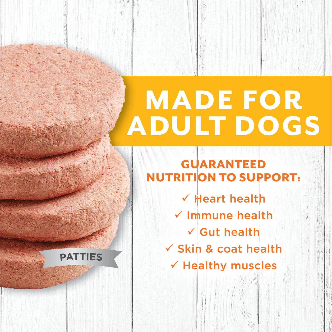Instinct Raw Longevity Frozen Patties Adult Dog Food Cage-Free Chicken - 6lb - The Pet Source