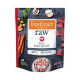 Instinct Raw Frozen Bites Adult Dog Food Real Beef - 6lb - The Pet Source