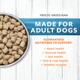 Instinct Raw Longevity Freeze Dried Bites Adult Dog Food Pollock - 4.5oz