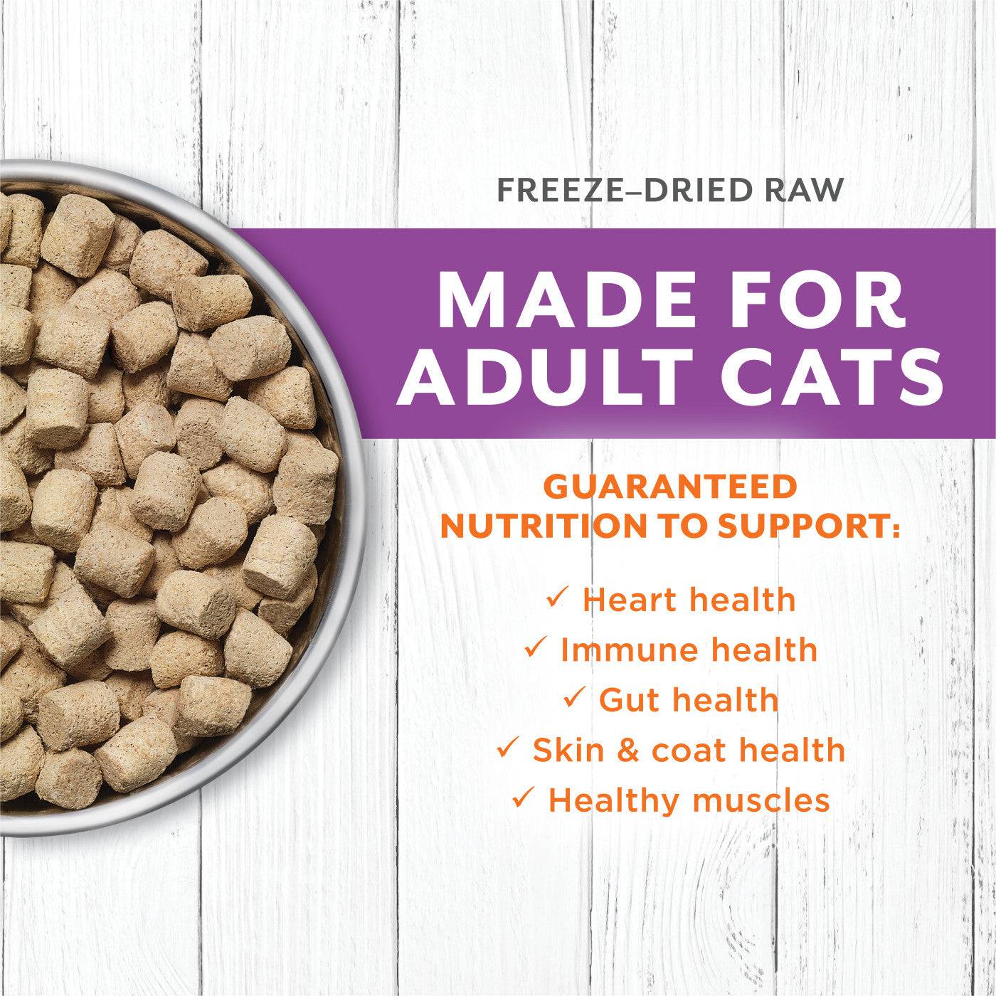 Instinct Raw Longevity Frozen Bites Farm-Raised Rabbit Cat Food - 2.5lb - The Pet Source