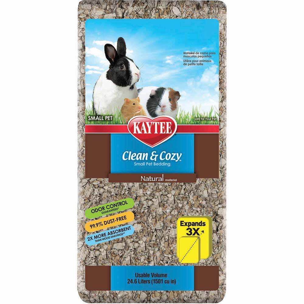 Kaytee Clean & Cozy Natural Bedding - 24.6L - The Pet Source