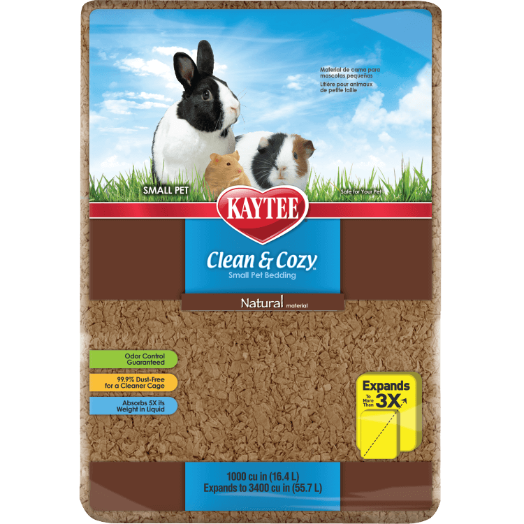 Kaytee Clean & Cozy Natural Bedding - 49.2L - The Pet Source