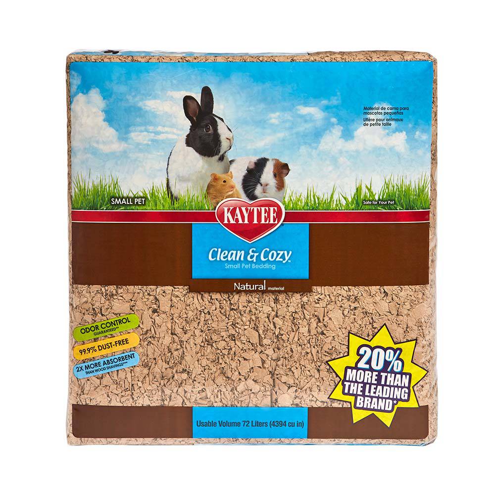 Kaytee Clean & Cozy Natural Bedding - 72L - The Pet Source