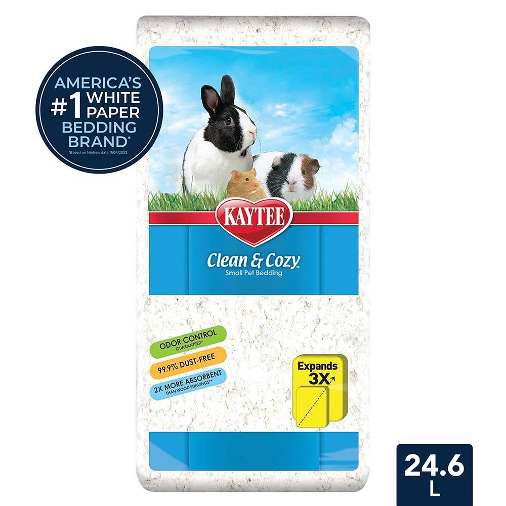 Kaytee Clean & Cozy White Bedding - 24.6L - The Pet Source